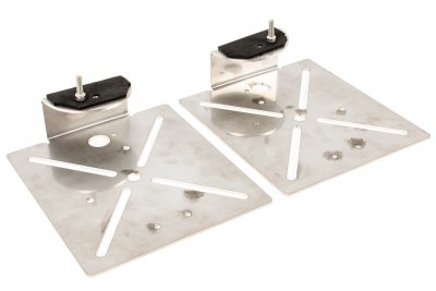 Roof brackets for warning light ramp for Dacia Dokker from 2012-