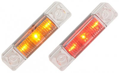 Position light with 3xLED 12V/24V