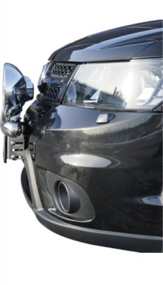 Stainless steel extra light bracket for Fiat Freemont 2011-