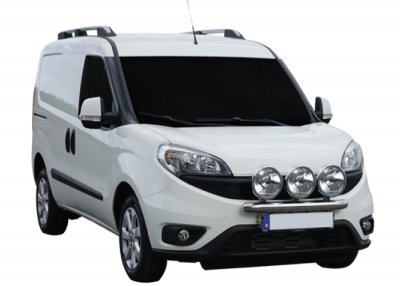 Stainless steel extra light bracket for Fiat Dobló from 2015-2022