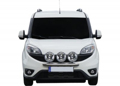 Stainless steel extra light bracket for Fiat Dobló from 2015-2022