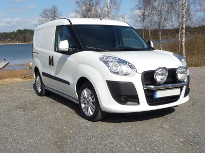 Stainless steel extra light bracket for Opel Combo 2012-