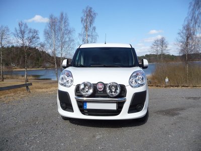 Stainless steel extra light bracket for Opel Combo 2012-