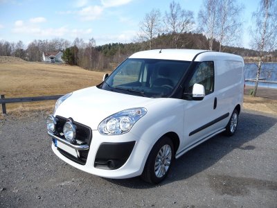 Stainless steel extra light bracket for Opel Combo 2012-