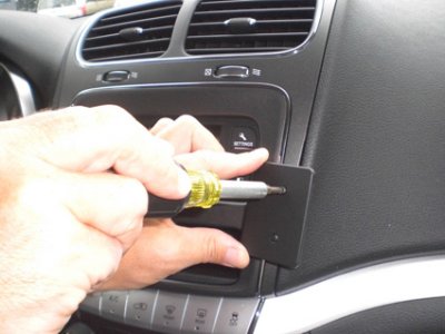 Mobile phone holder for Fiat Freemont from 2011-2016