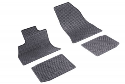 Rubber mats Fiat 500L from 2012- onwards