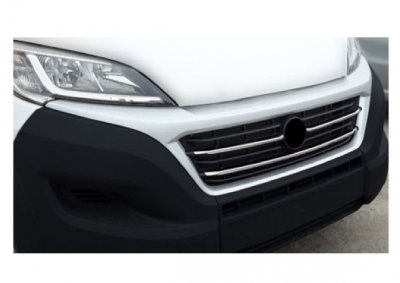 Stainless steel grill parts for Fiat Ducato from 2014-