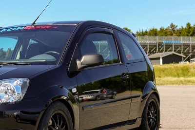 Wind deflectors for Ford Fiesta (3-door) from 2002-2008 | Light tinted