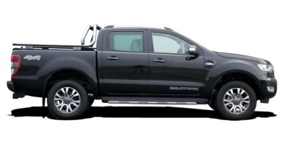 Total Arc - Flatbed with long load rack for Ford Ranger Double Cab from 2012-/2016-