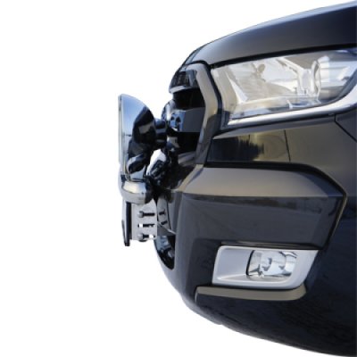 Stainless steel auxiliary light bracket for 3 auxiliary lights for Ford Ranger from 2016-2019