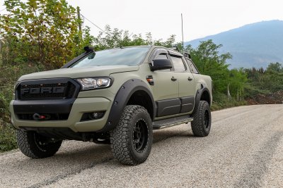 Body Cladding Ford Ranger from 2012-2023