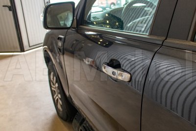 Stainless steel door handle for Ford Ranger from 2012- with Keyless