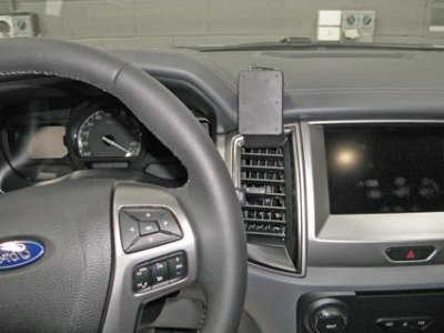 Mobile phone holder for Ford Ranger from 2016-2022