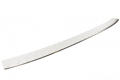 Rear bumper protection in stainless steel for Ford Transit Custom from 2012-2023