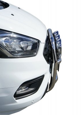 Stainless steel bull bar for Ford Custom from 2018-2023
