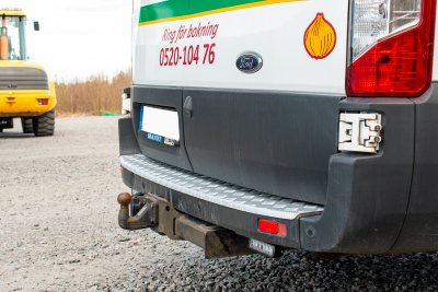 Rear guard Transit (Ford) 2014-