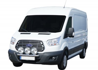 Stainless steel extra light bracket for Ford Transit from 2014-2019