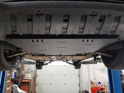 Skid plate Ford Transit Connect from 2013-2024