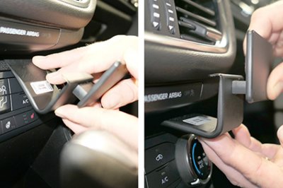 Cell phone holder Ford Fiesta 2017-