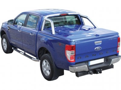 3-piece Tonneau Cover for Ford Ranger Double Cab 2012-/2016-