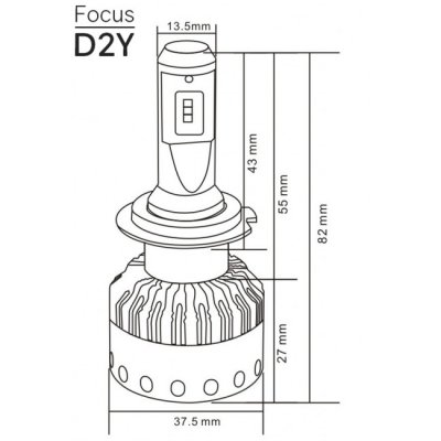 LED Headlight Bulbs 11G Xtreme