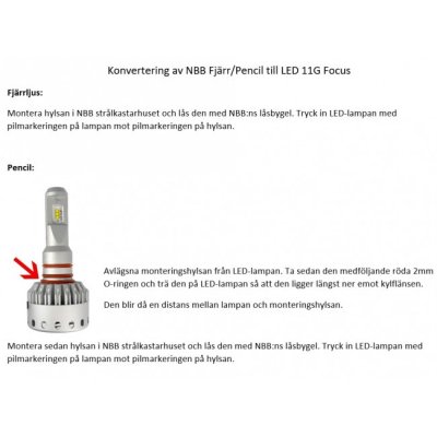 LED Headlight Bulbs 11G Xtreme