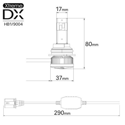 LED Headlamps Xtreme DX - LED conversion for cars with xenon/halogen headlamps