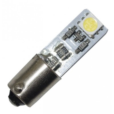 Diode lamp 12V 2xSMD Canbus xenon white BAX9s