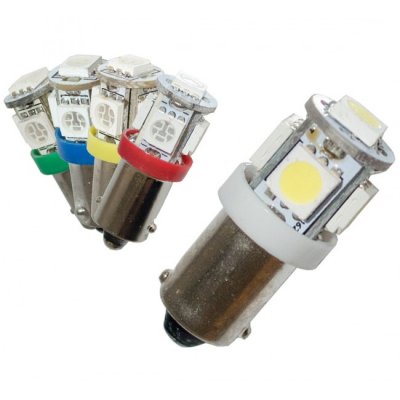 Diode lamp 12V 5xSMD BA9s