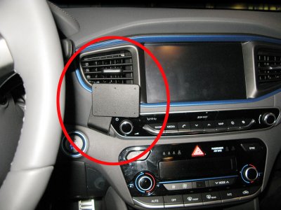 Mobile phone holder Hyundai IONIQ from 2016-2019