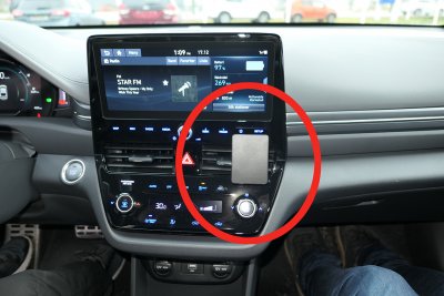 Mobile phone holder Hyundai IONIQ from 2020-