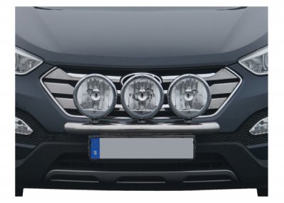 Stainless steel extra light bracket for Hyundai Santa Fé 2013-2018