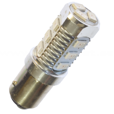LED lamp 12V BAY15d 12 SMD - Xenon white