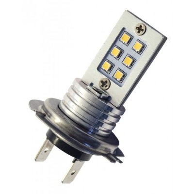 Led lamp 12V 12xSMD Xenon white H7