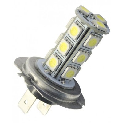 LED lamp 12V 18xSMD Xenon white H7