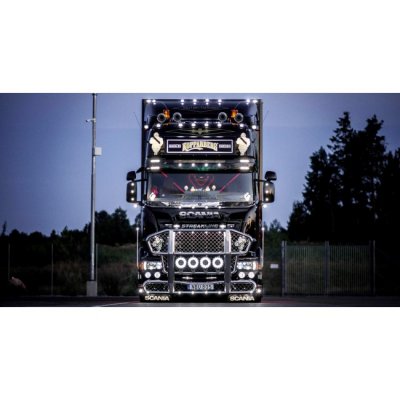 LED Extra light 9" 75W Hi-Lux with parking light