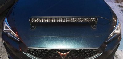 Magnetic holders for e.g. LED ramps