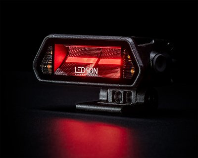 LED light bar LEDSON Epix5+ Strobe LED Strip Light | Red/Orange