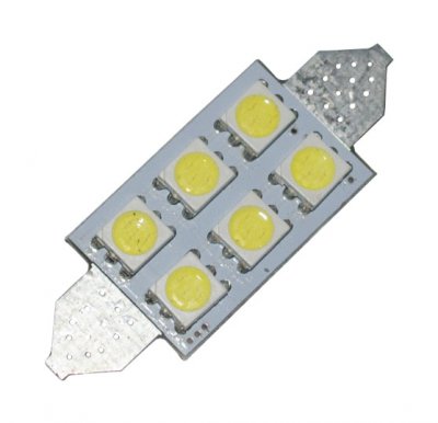Coil lamp 6xSMD 42mm