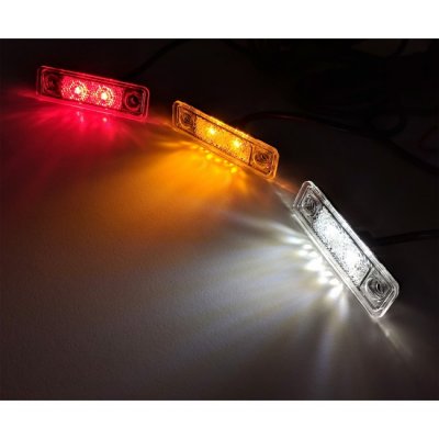 Astral LED position light | Easy Fit | E-marked, Plan/tube mounting | 12-24V