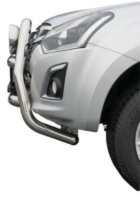 Stainless steel bull bar for Isuzu D-Max from 2012-2020