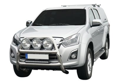 Stainless steel bull bar for Isuzu D-Max from 2012-2020