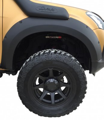 Fender flares Isuzu D-Max from 2012-2020
