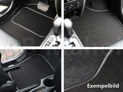 Textile mats BASIC front and rear for Volvo V60 2011-2017