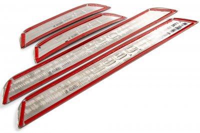 Stainless steel step guard for Kia Ceed from 2013-2018