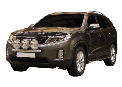 Stainless steel extra light bracket for Kia Sorento 2013-2014