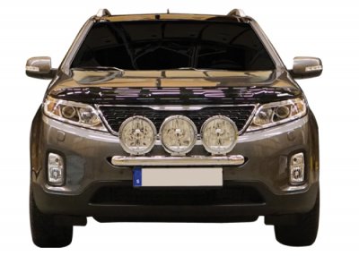 Stainless steel extra light bracket for Kia Sorento 2013-2014