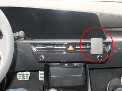 Proclip mobile phone holder Kia Niro 2023-