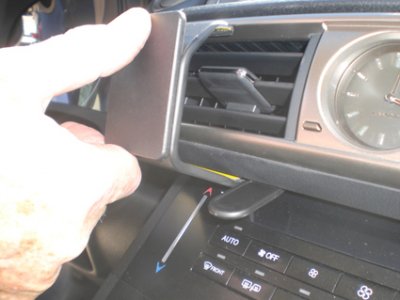 Mobile phone holder Lexus IS 2014-2021