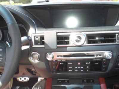 Mobile phone holder for Lexus GS from 2014-